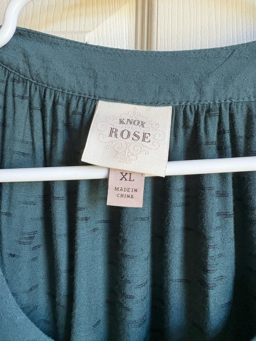 KNOX ROSE Embroidered Lace Blouse - Picture 3 of 11